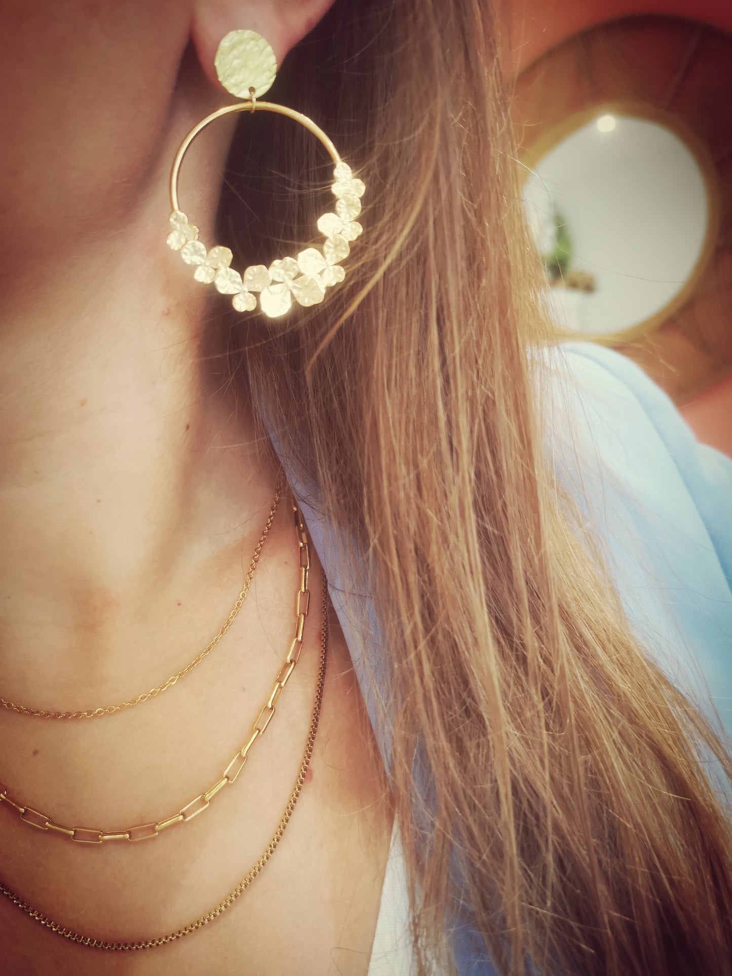Boucles d'oreilles Amélia