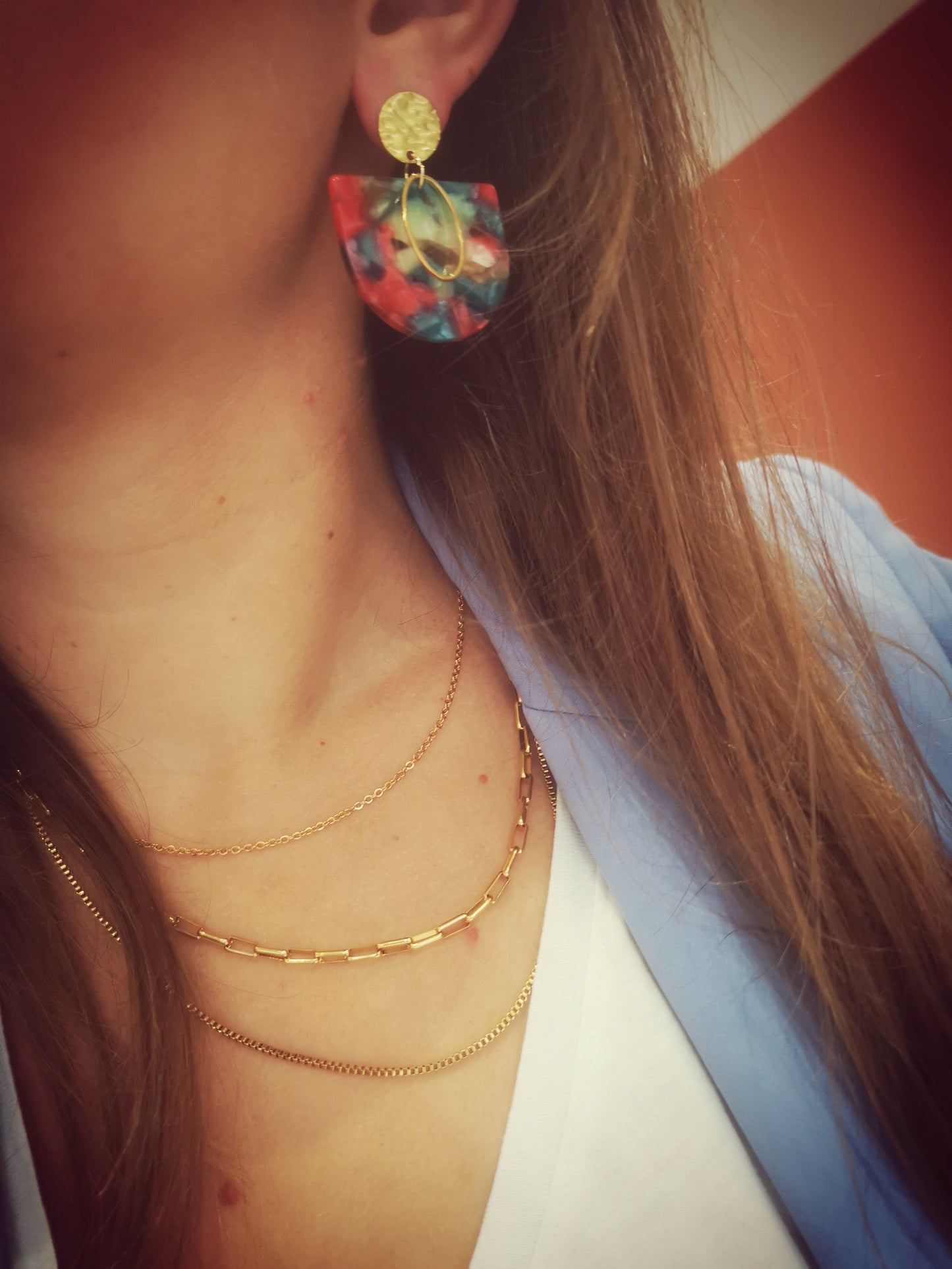 Boucles d'oreilles Diane