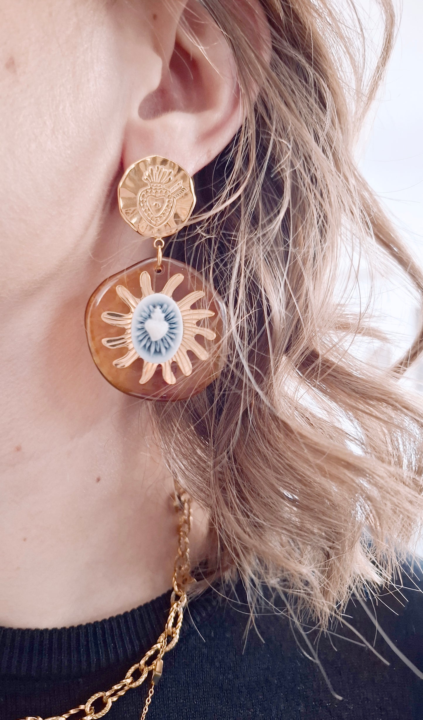 Boucles d'oreilles Emerance