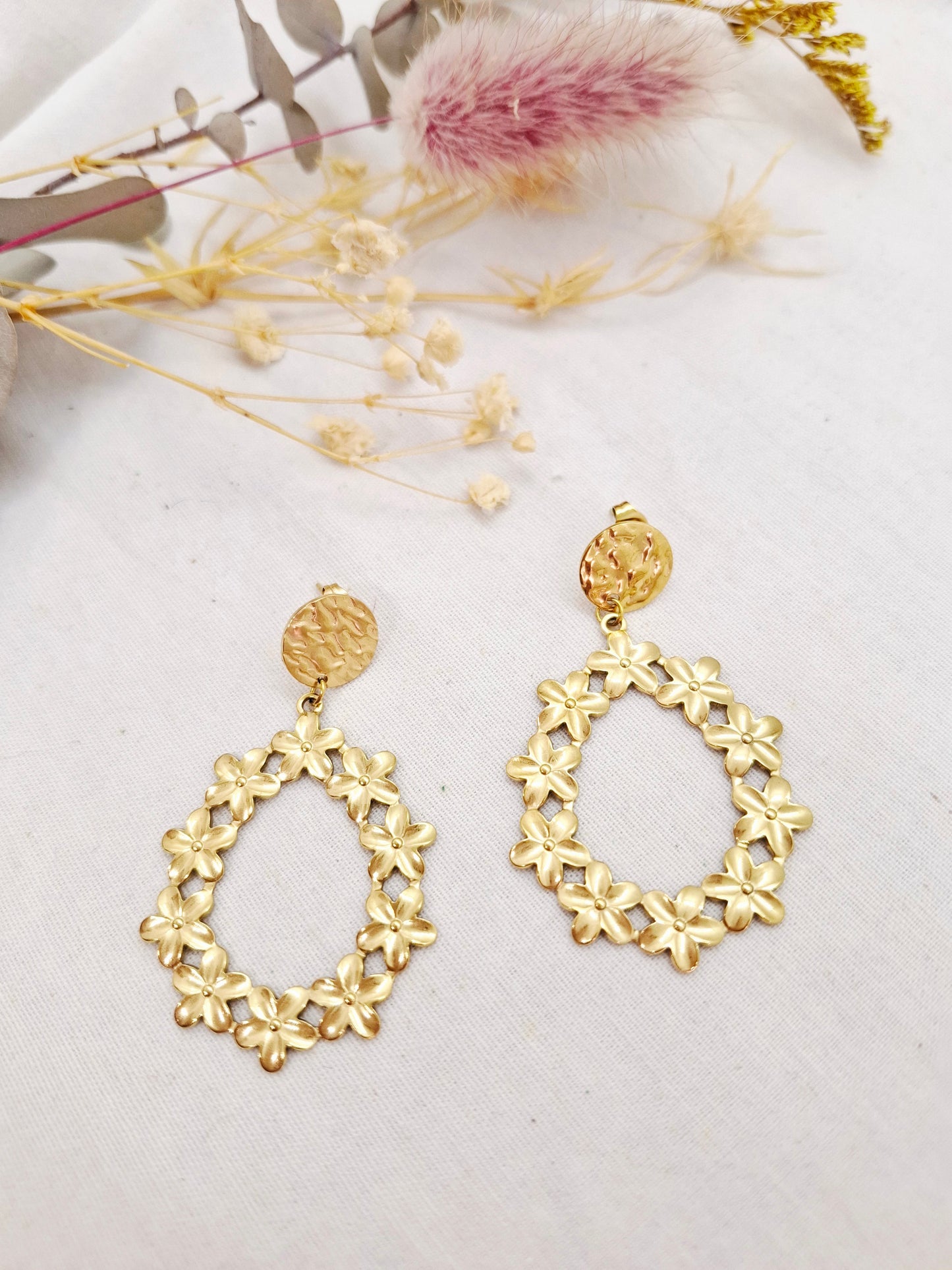 Boucles d'oreilles Pépita