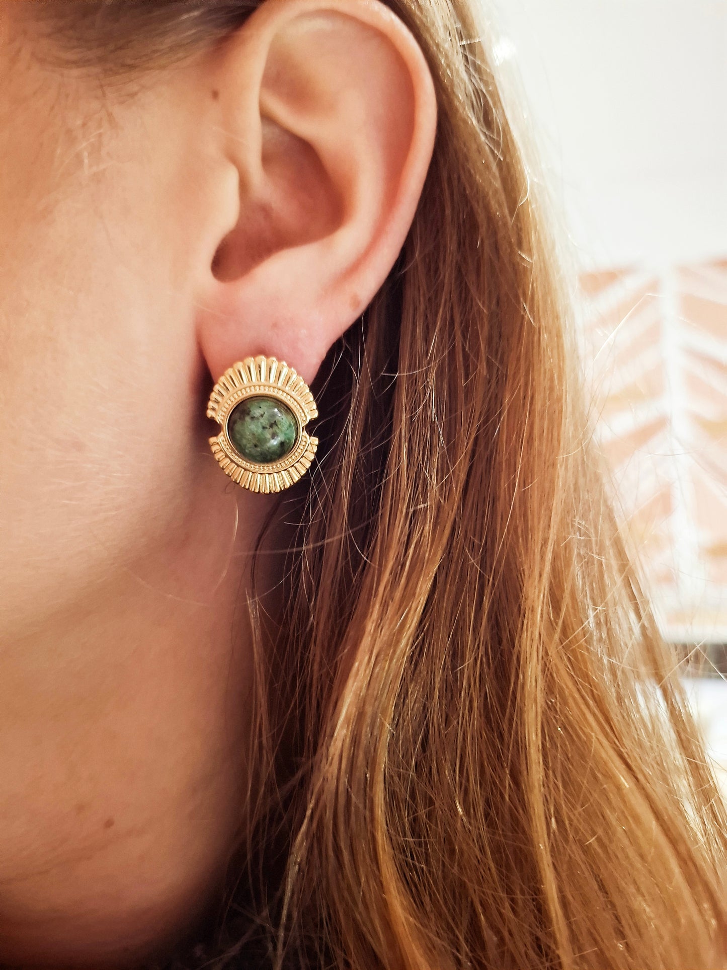 Boucles d'oreilles Myrtille