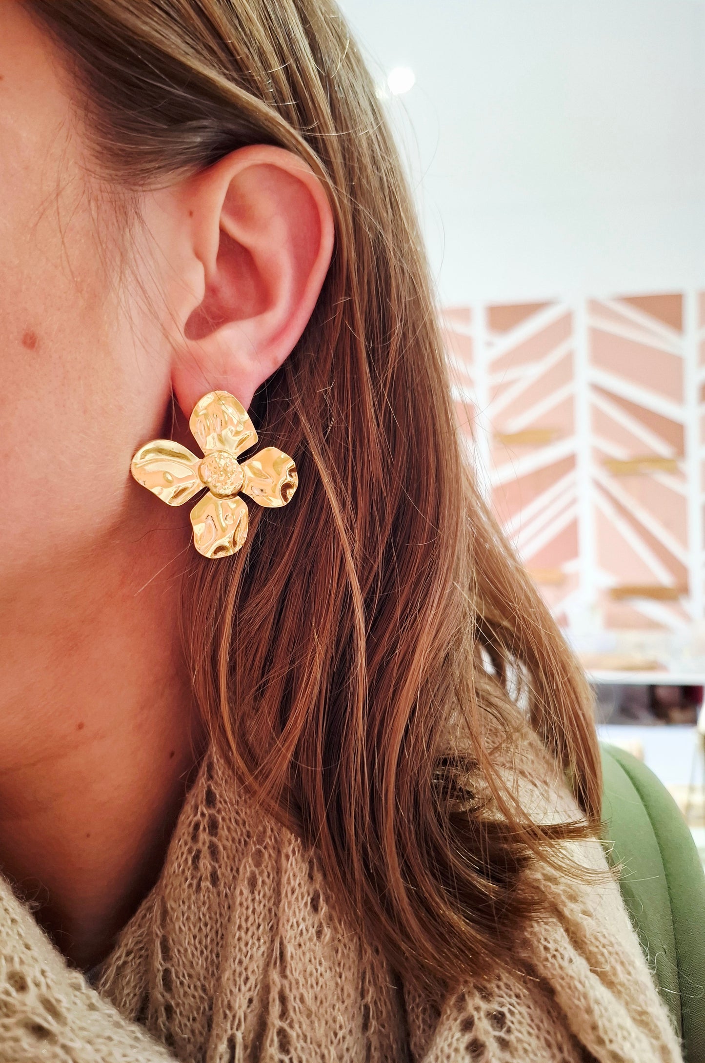Boucles d'oreilles Iris
