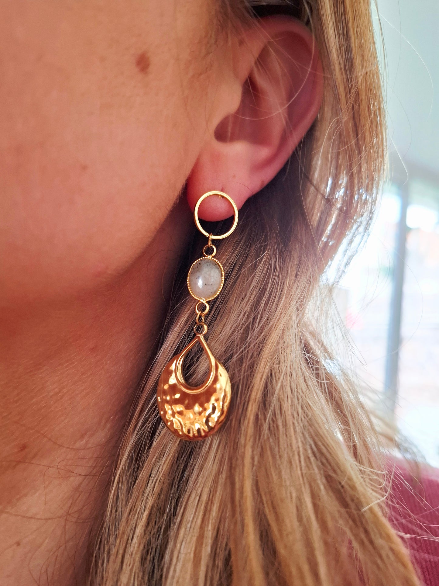 Boucles d'oreilles Clémentine