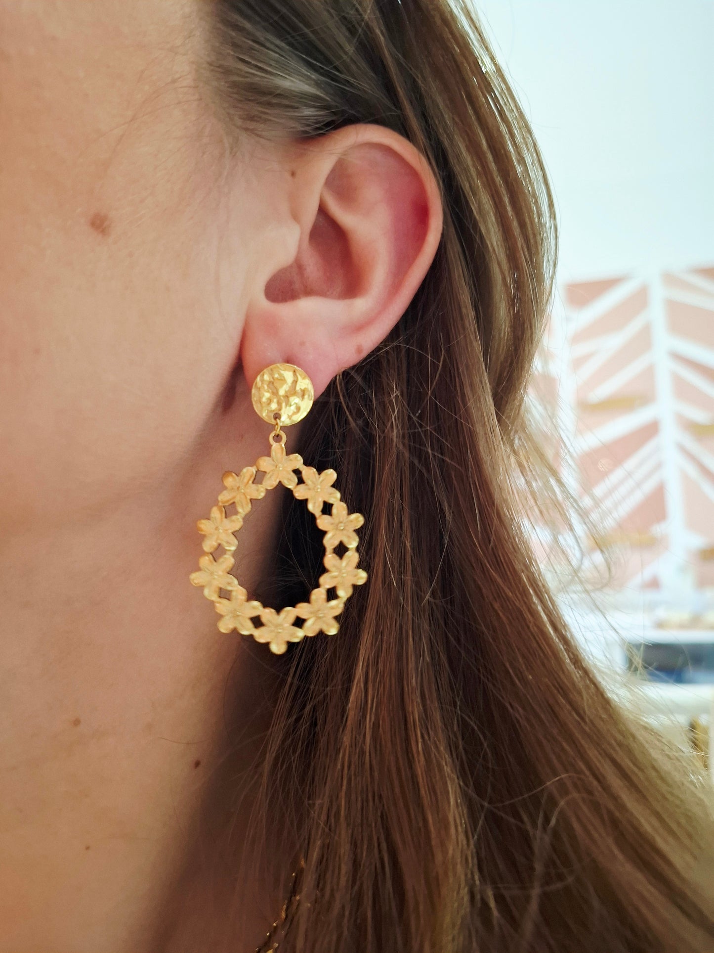 Boucles d'oreilles Pépita