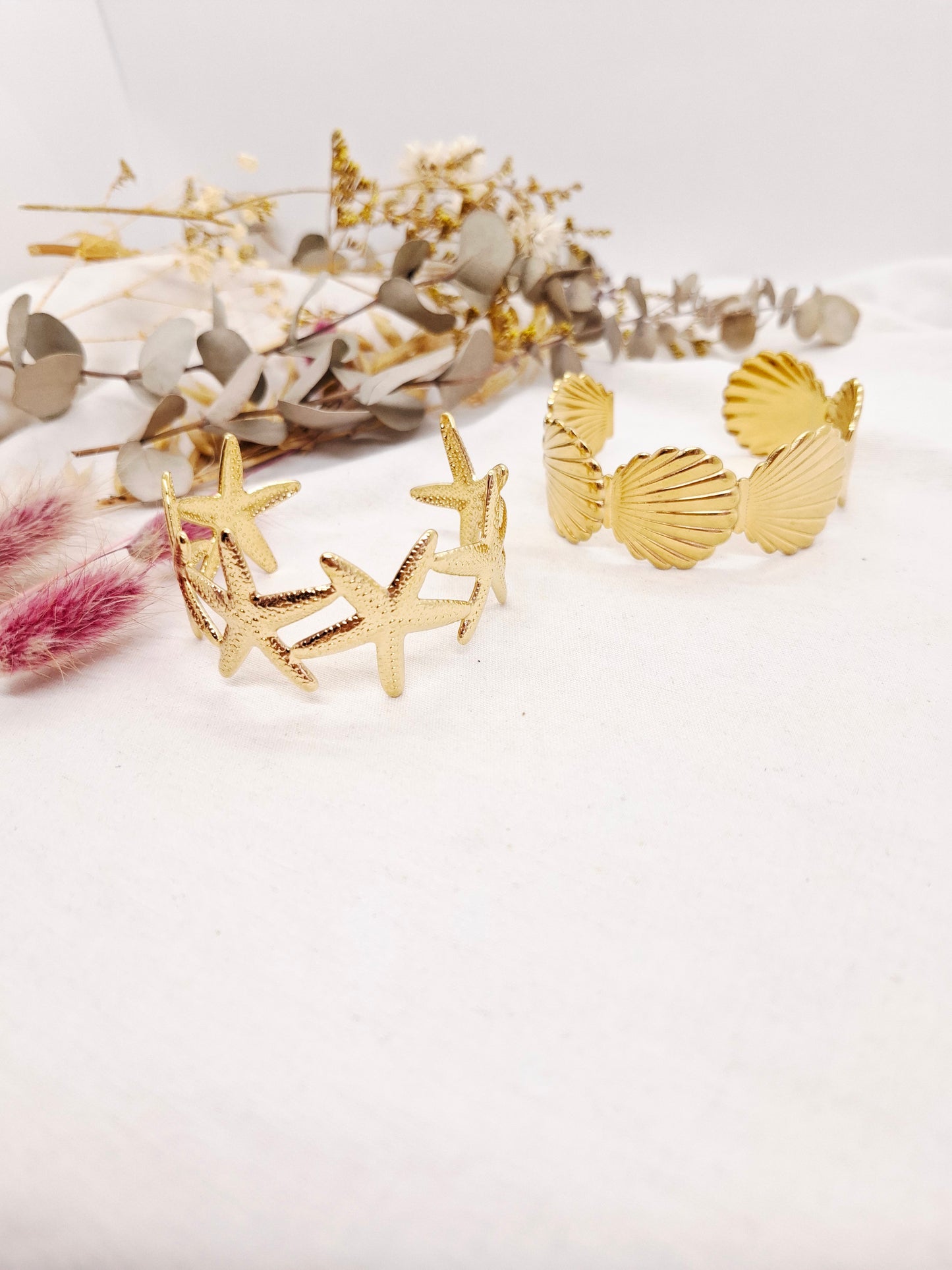 Bracelet Jonc Coquillages