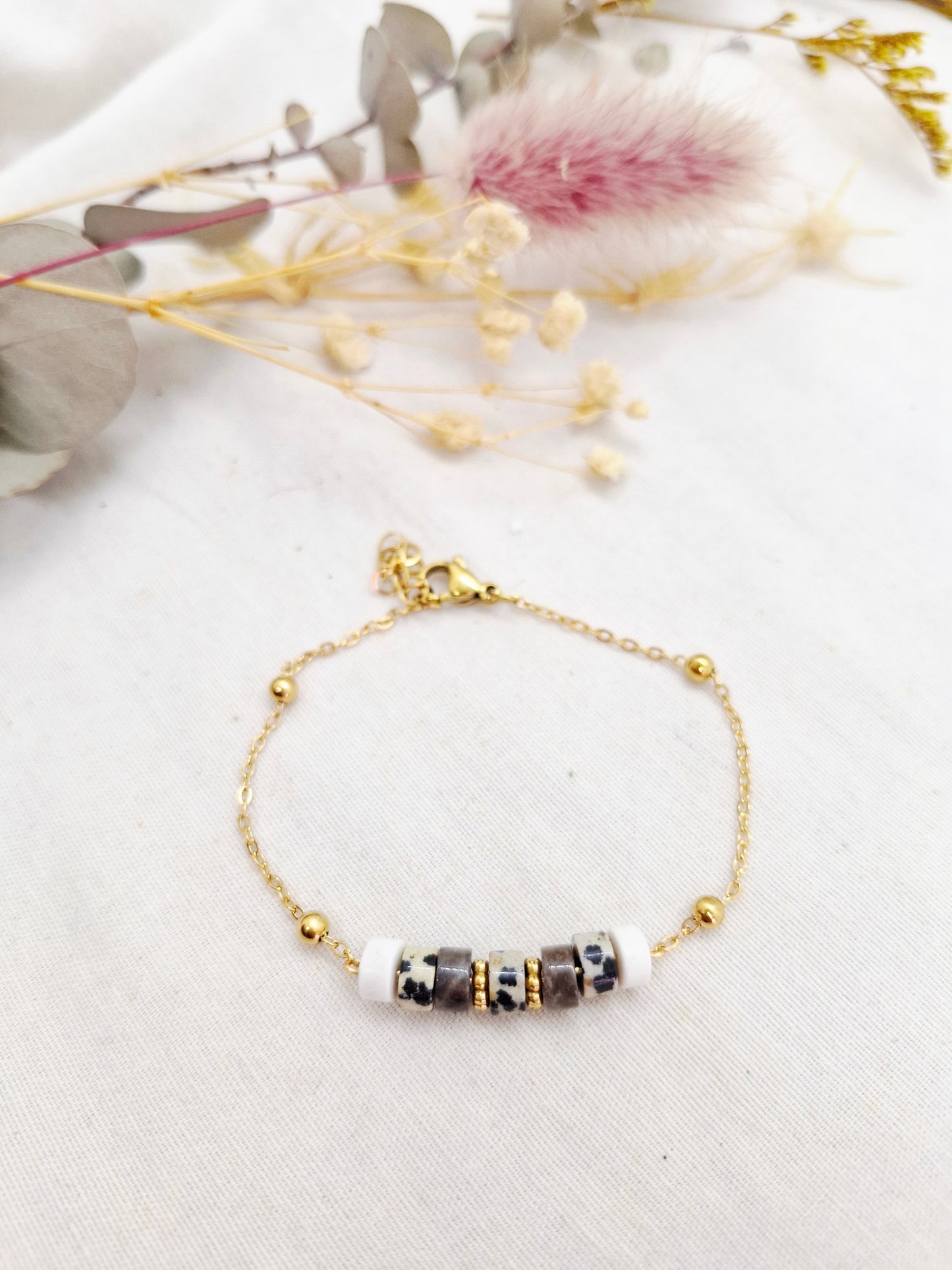 Bracelet Marin pierres naturelles