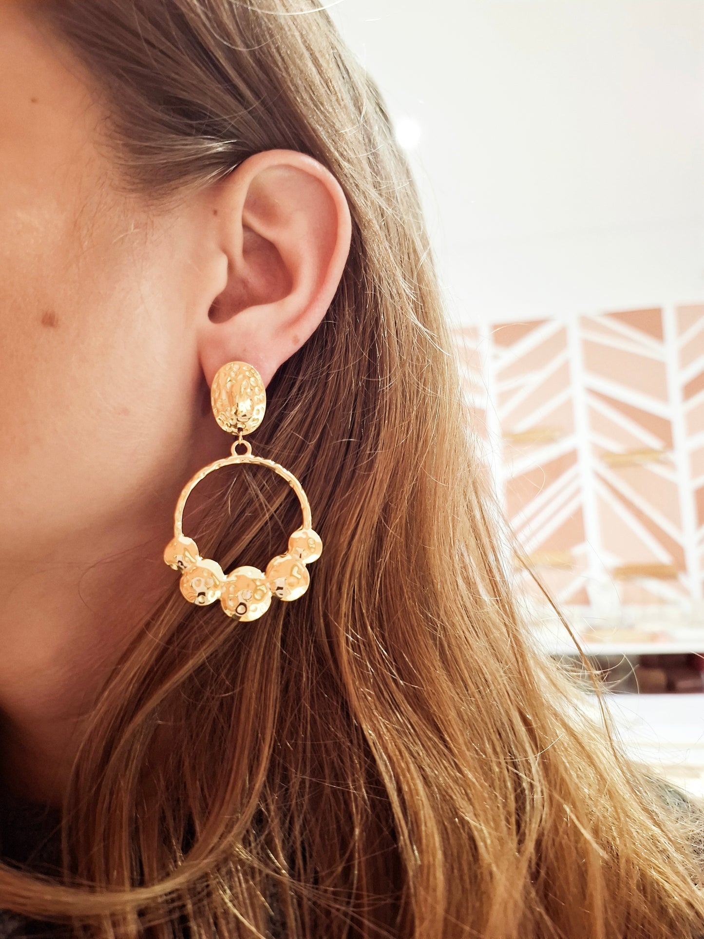 Boucles d'oreilles Adélie