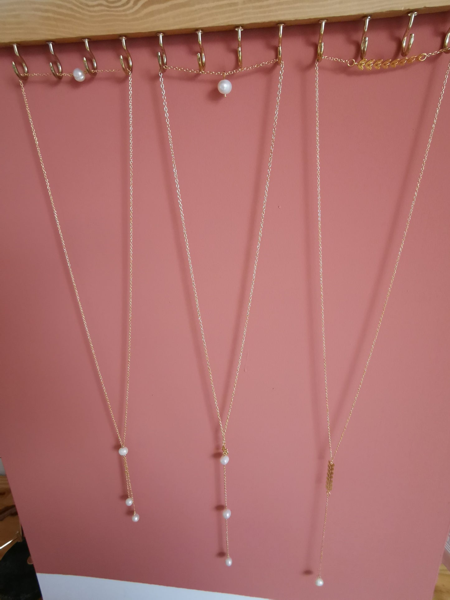 Bijoux de mariée - collier de dos Yvette