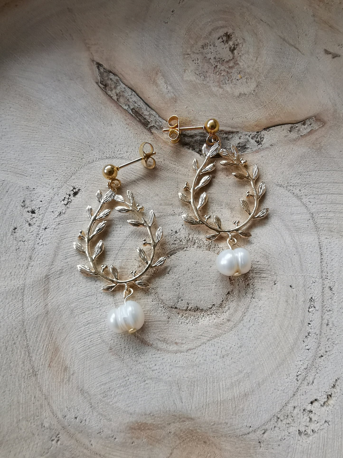 Bijoux de mariée - Boucles d'oreilles Iris