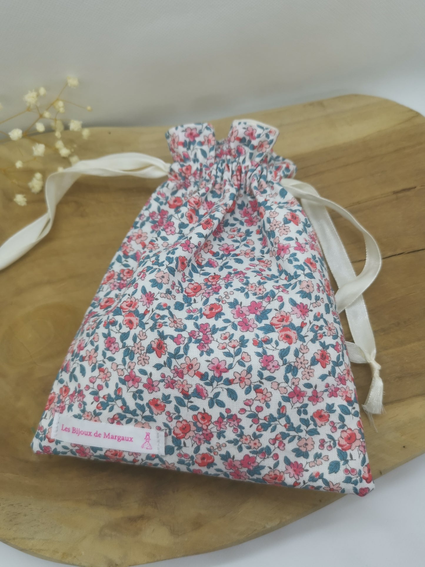 Box bijoux + pochon tissu réutilisable