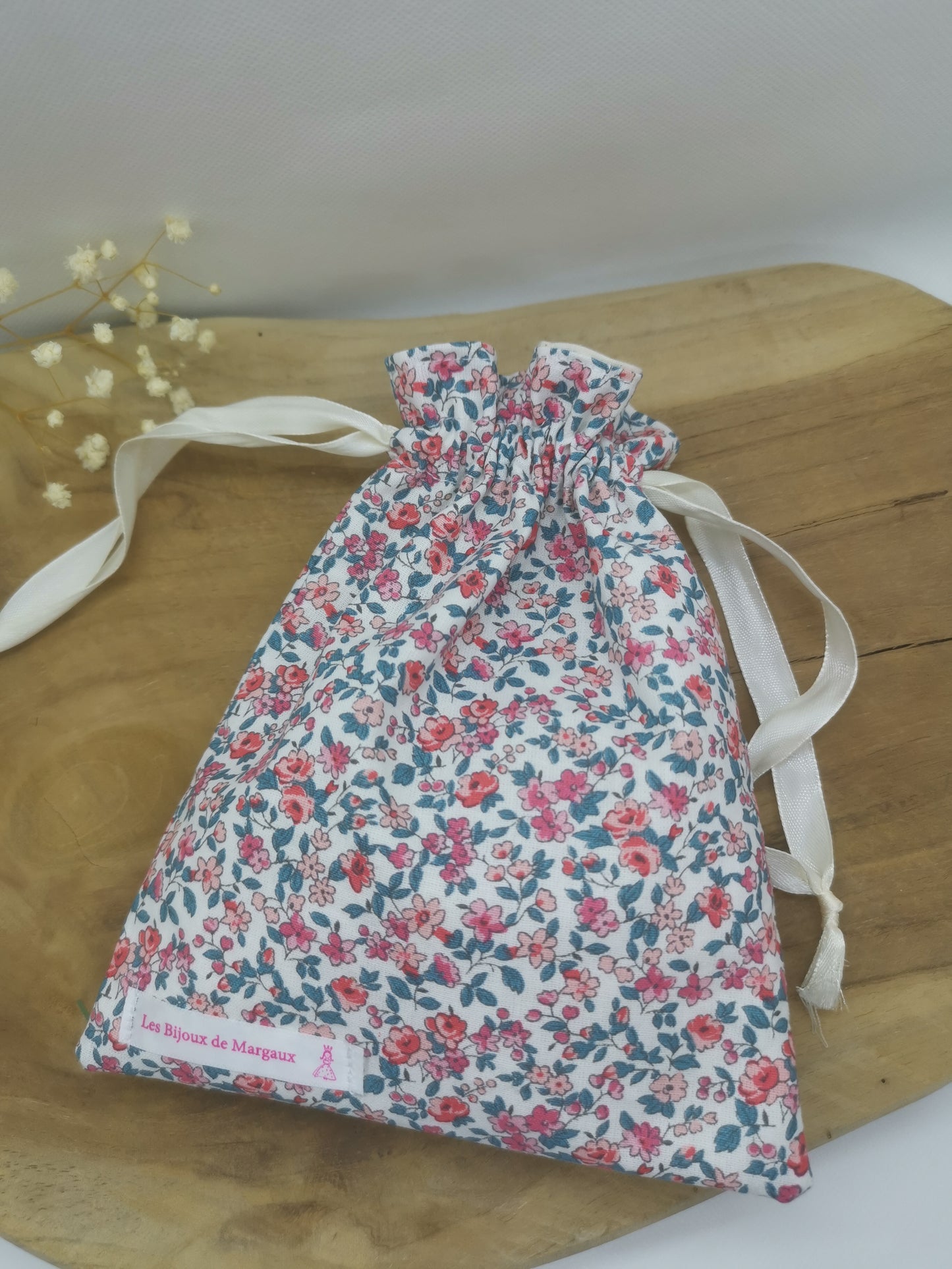 Box bijoux + pochon tissu réutilisable