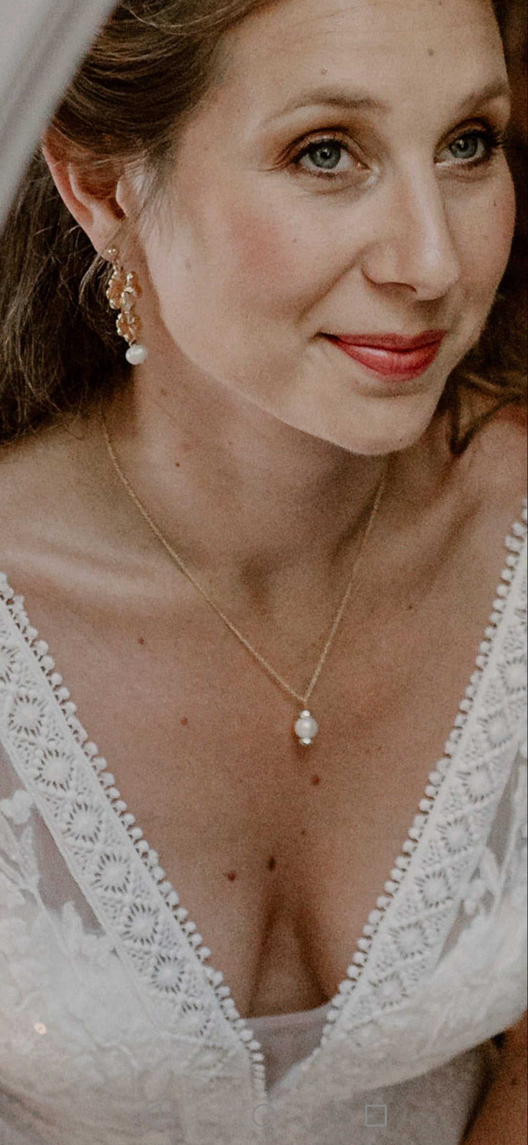 Bijoux de mariée - collier Margaux