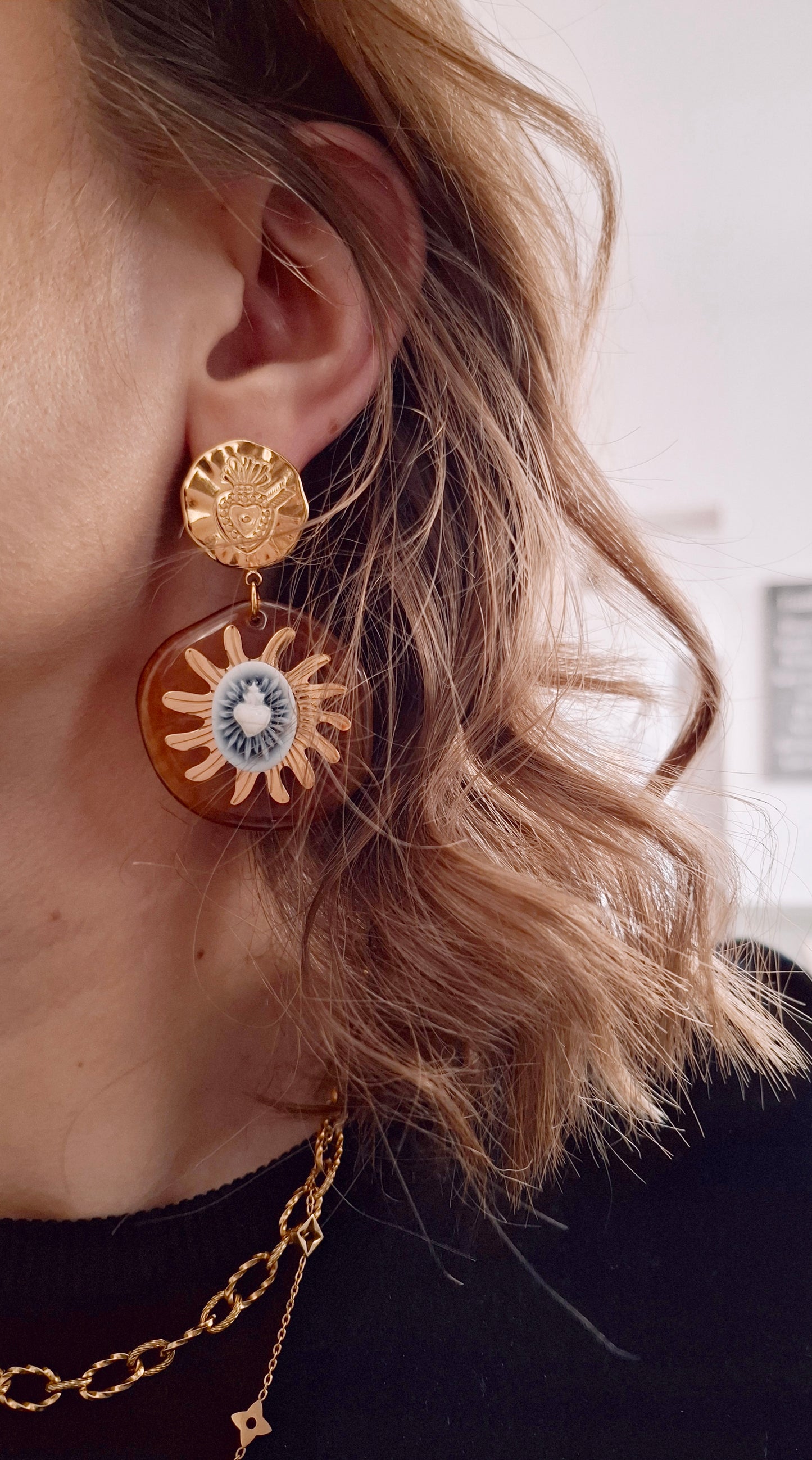 Boucles d'oreilles Emerance