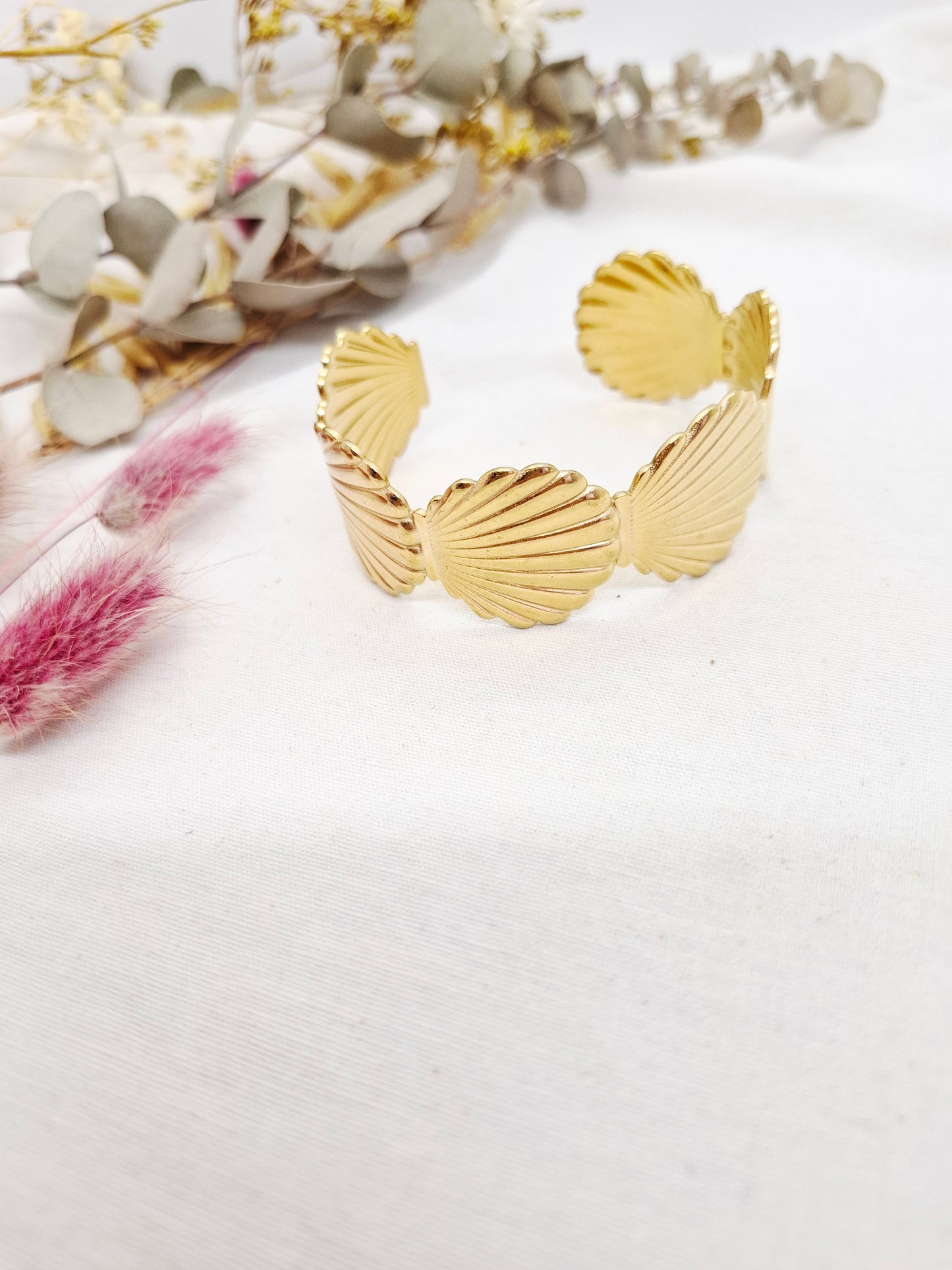Bracelet Jonc Coquillages