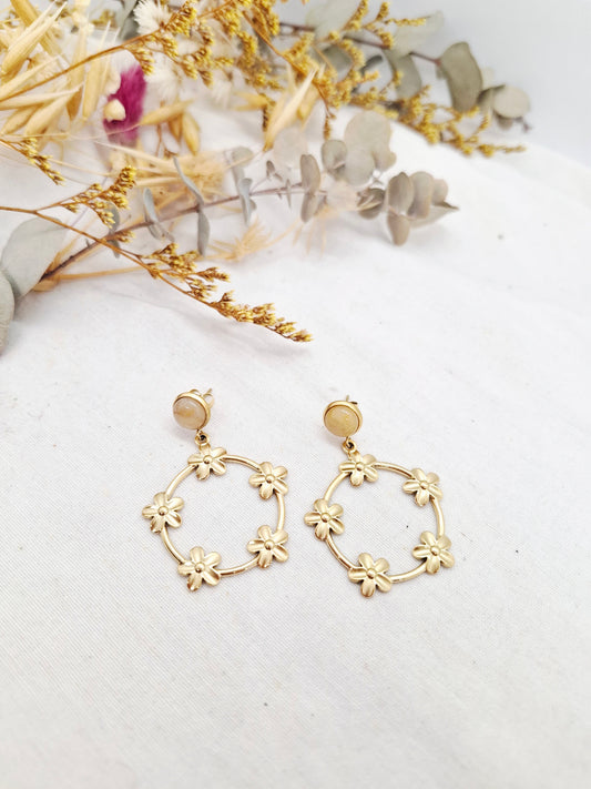 Boucles d'oreilles Albertine