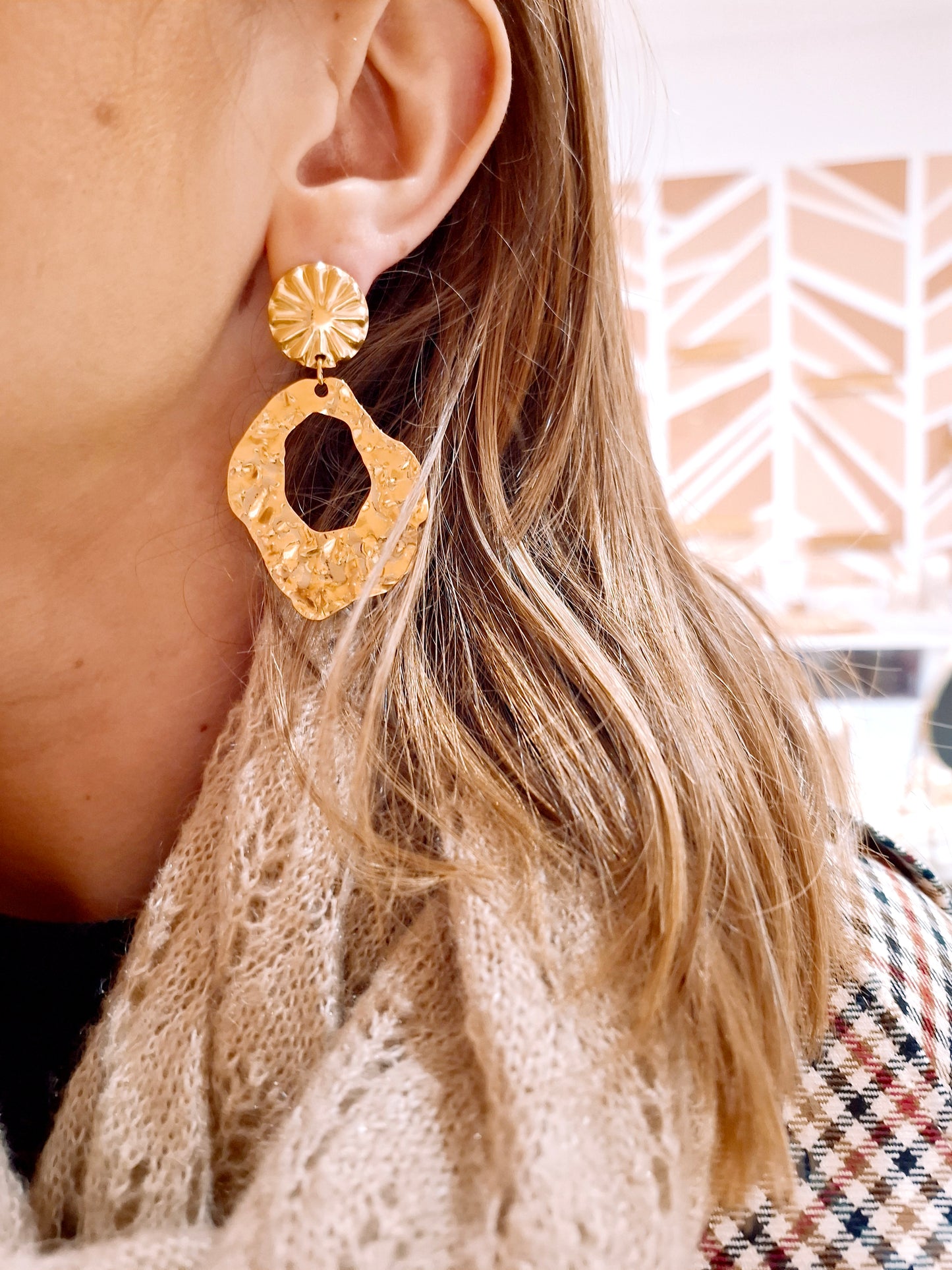 Boucles d'oreilles Estelle