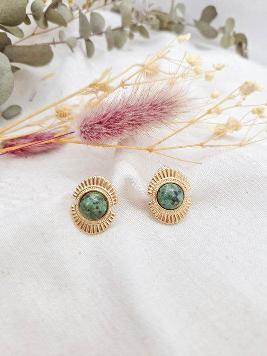 Boucles d'oreilles Myrtille