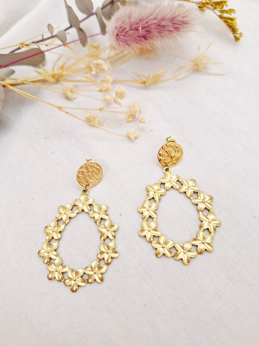 Boucles d'oreilles Pépita
