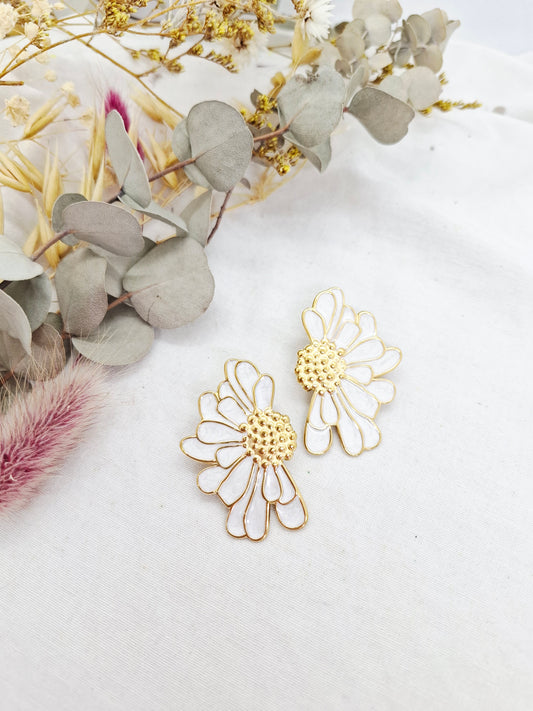 Boucles d'oreilles Fleurs