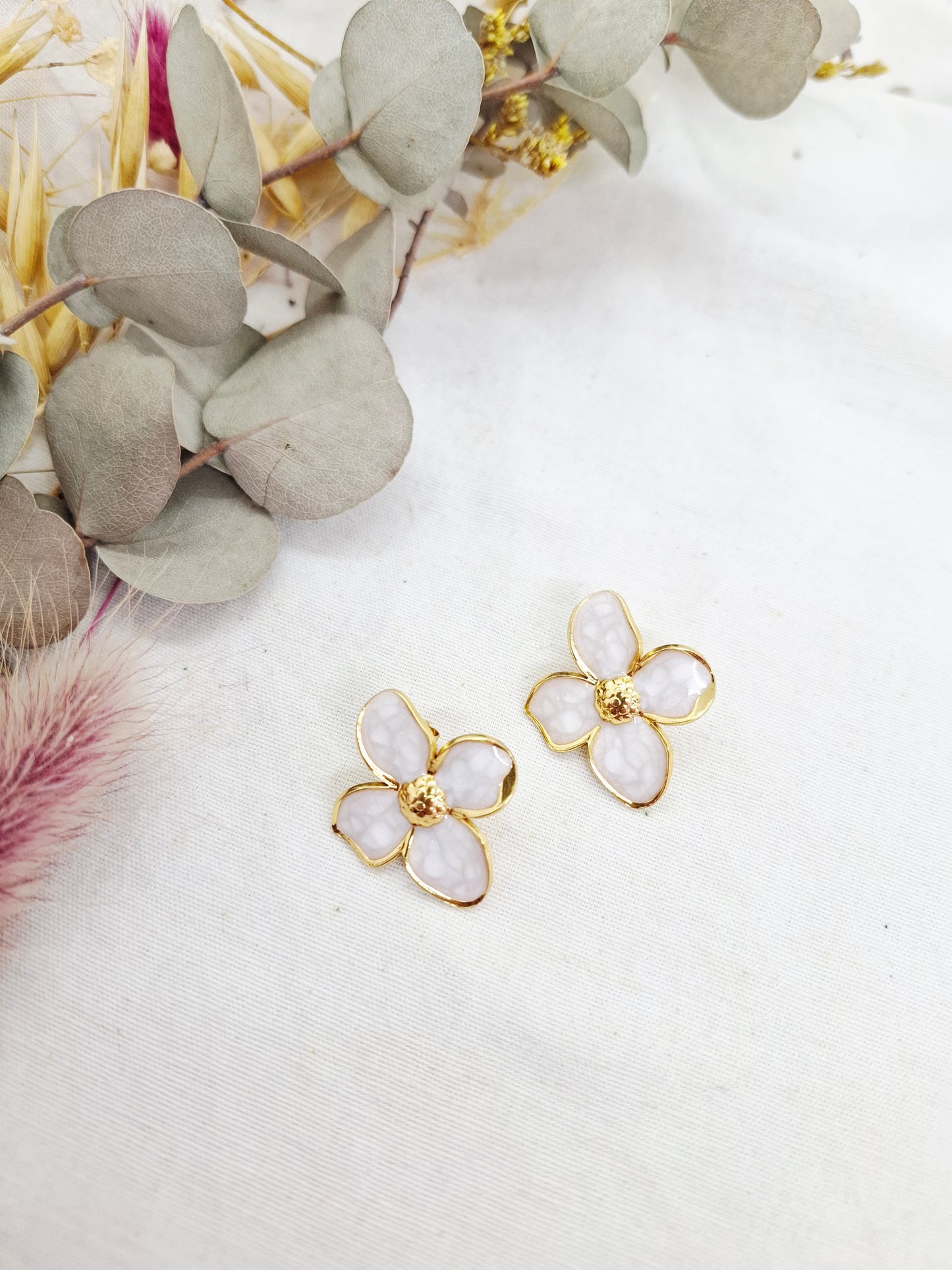 Boucles d'oreilles Flora