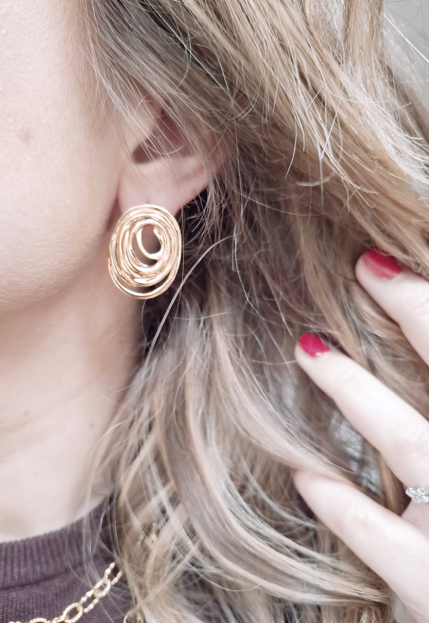 Boucles d'oreilles Valentine