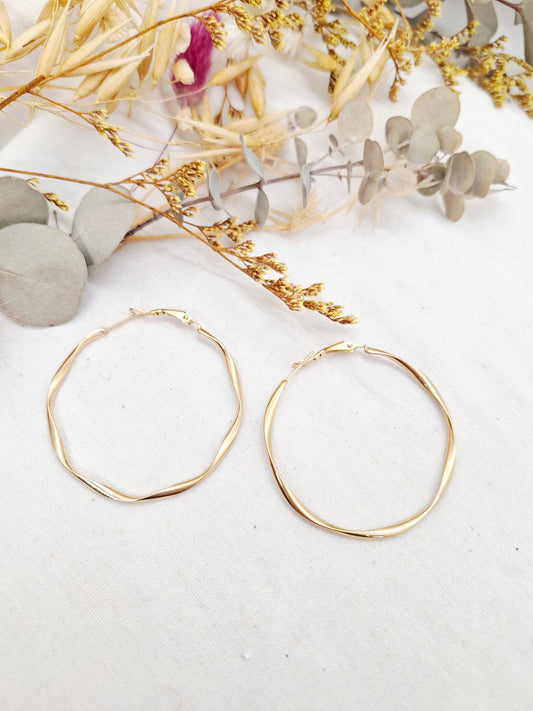 Boucles d'oreilles créoles