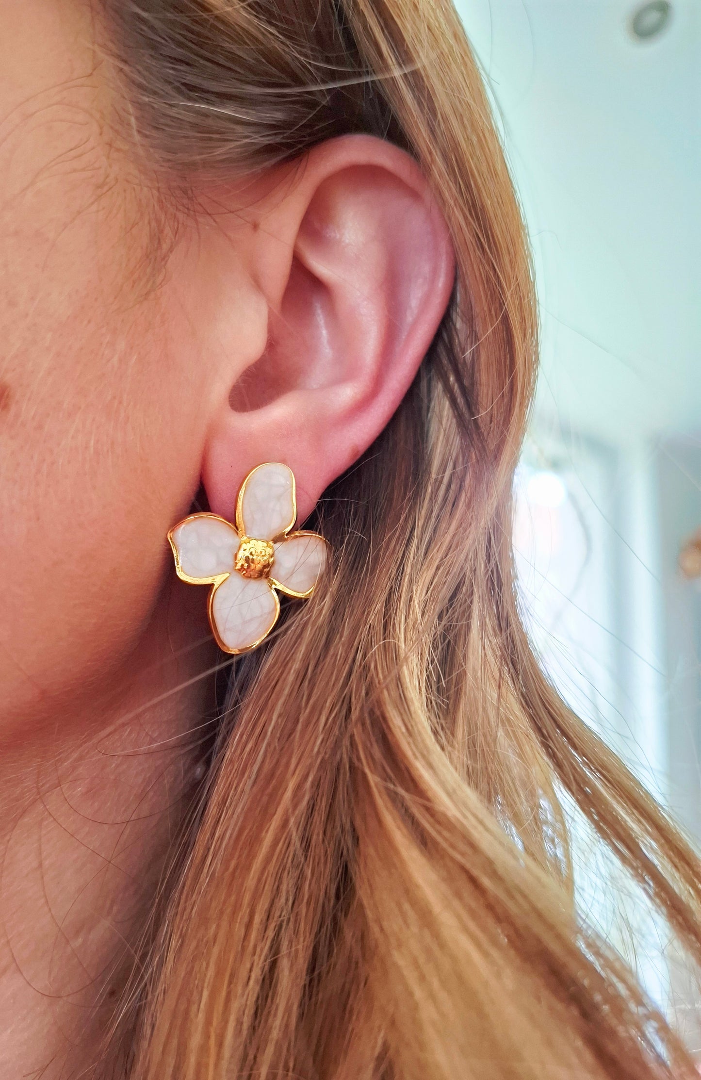 Boucles d'oreilles Flora