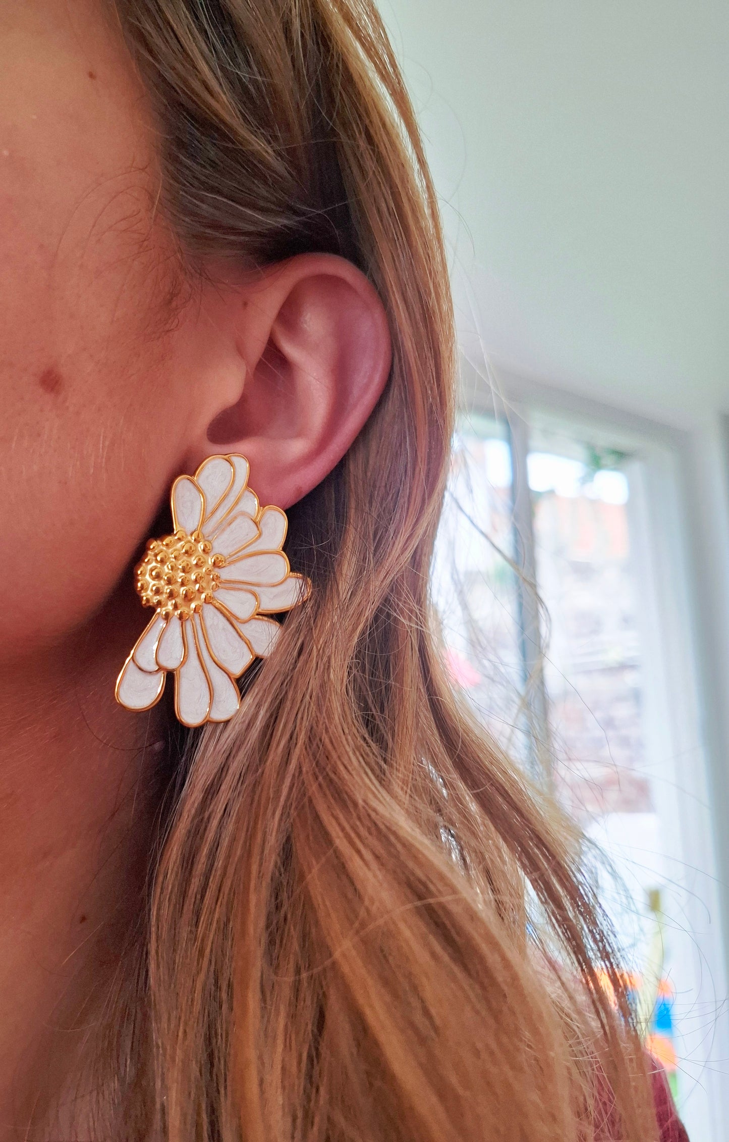Boucles d'oreilles Fleurs