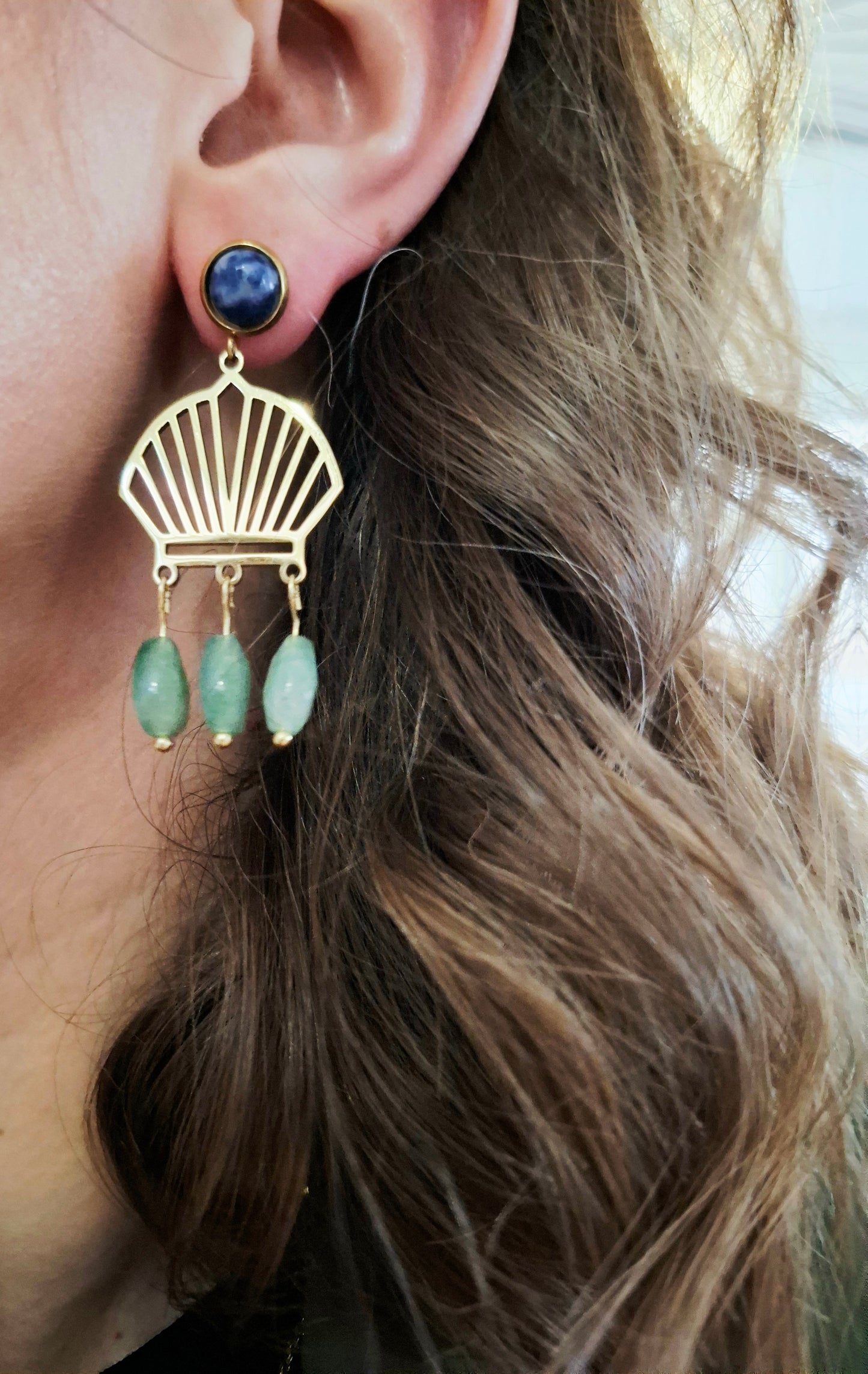 Boucles d'oreilles Alexandrine