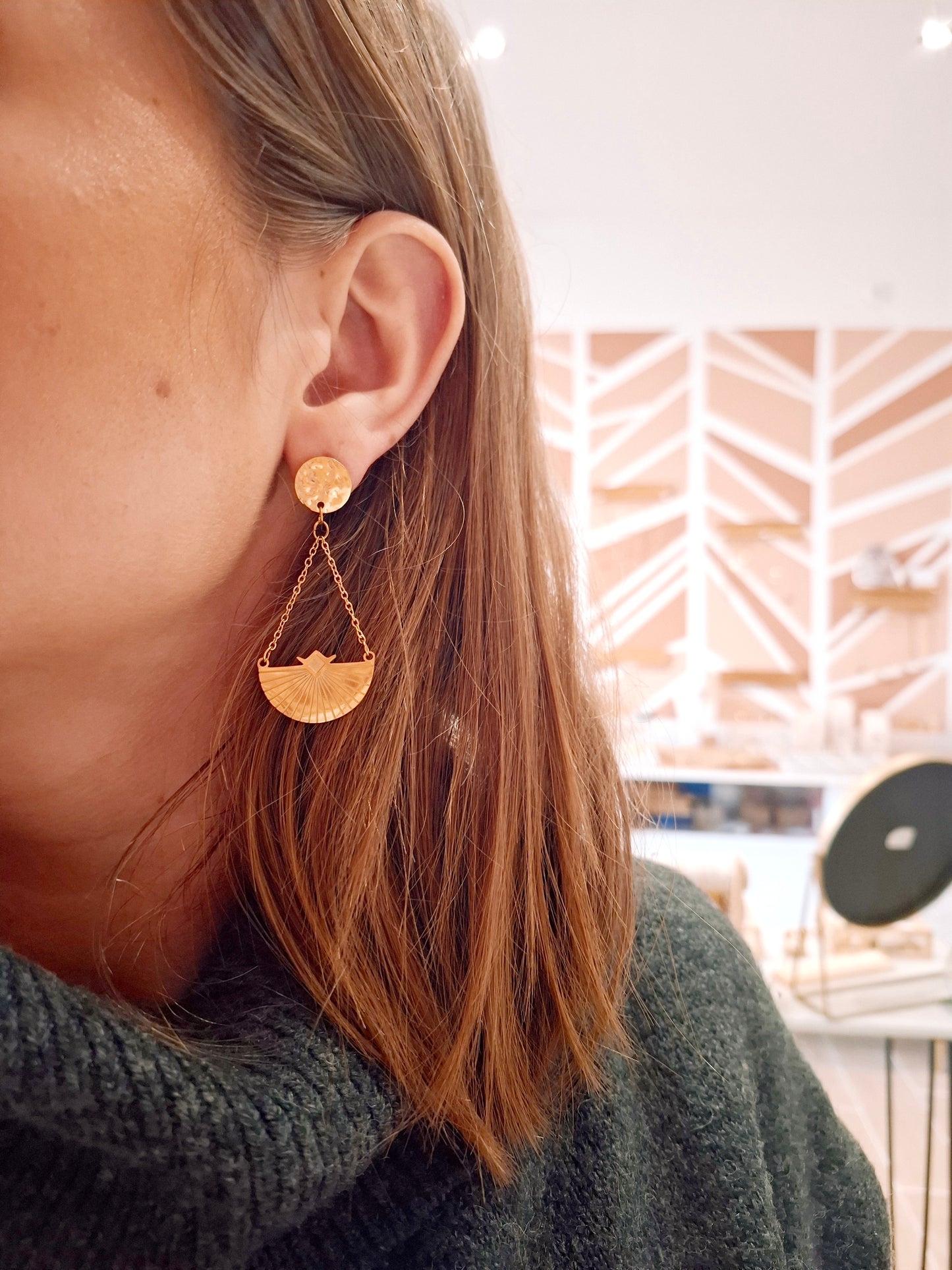 Boucles d'oreilles Delphine