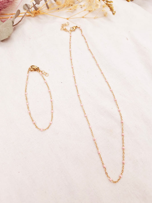 Colliers Julien rose