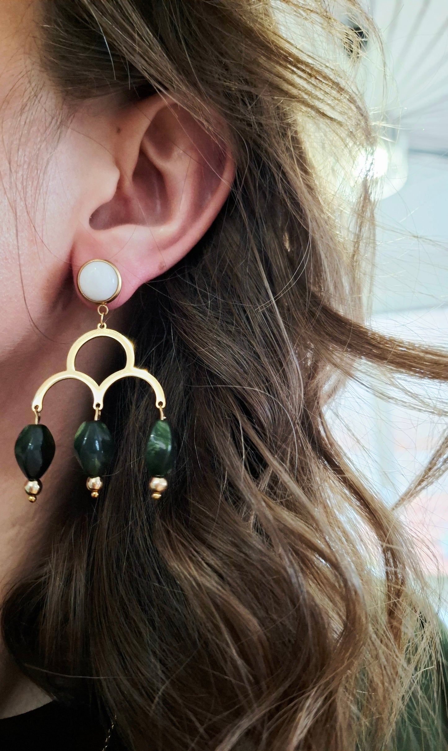 Boucles d'oreilles Georgette