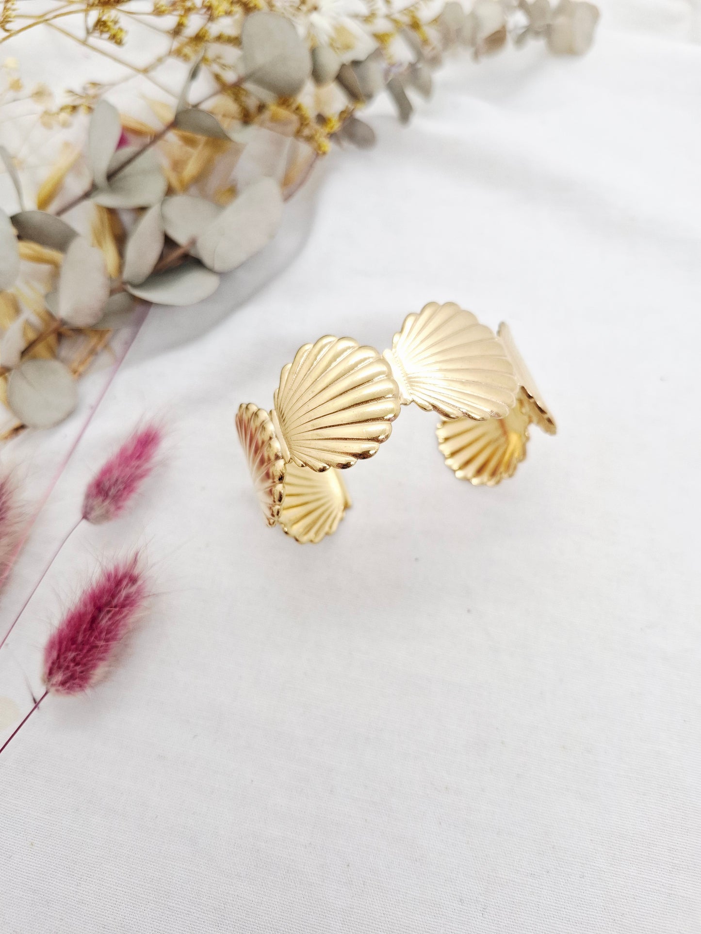 Bracelet Jonc Coquillages