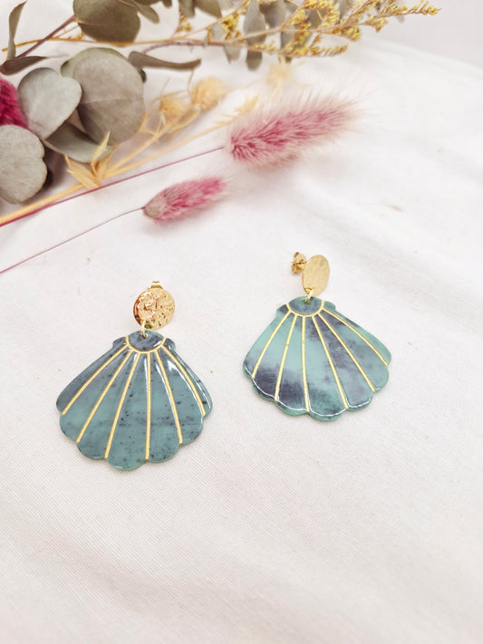 Boucles d'oreilles Coquillage