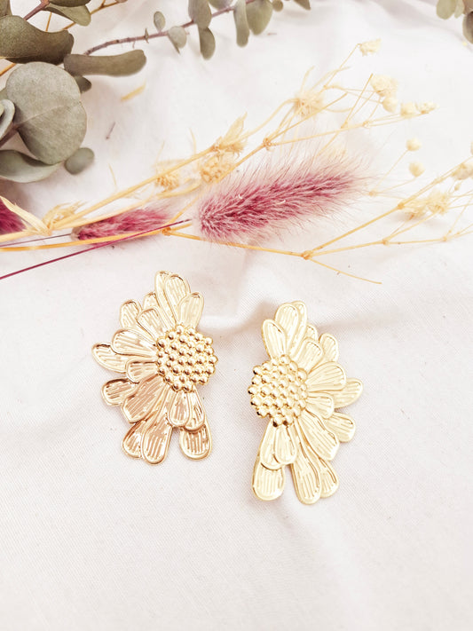 Boucles d'oreilles Marguerite