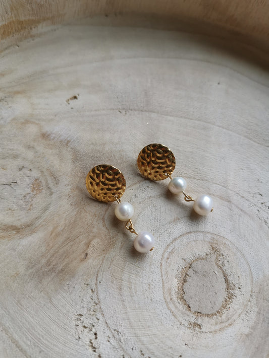 Bijoux de mariée - boucles d'oreilles Ornella