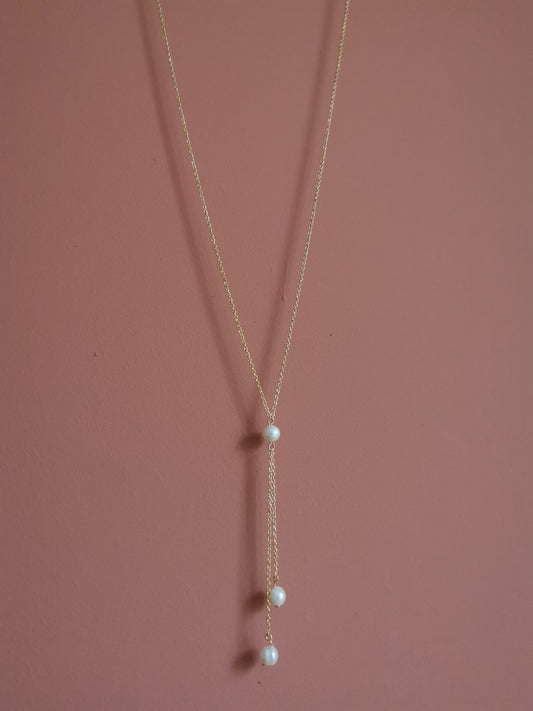 Bijoux de mariée - collier de dos Iris