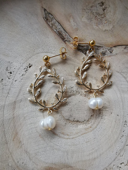 Bijoux de mariée - Boucles d'oreilles Iris