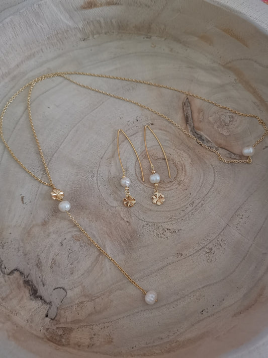 Bijoux de mariée - collier de dos Elise